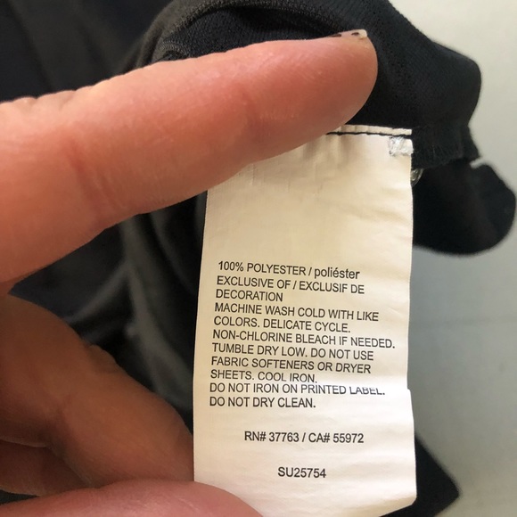 Callaway Golf Mens Shirt XL Black Solid Polo Collar Short Sleeve Logo Opti Dri - Picture 7 of 9